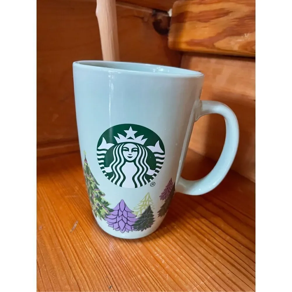 Starbucks 2020 Holiday 12oz. Mug Cup Trees